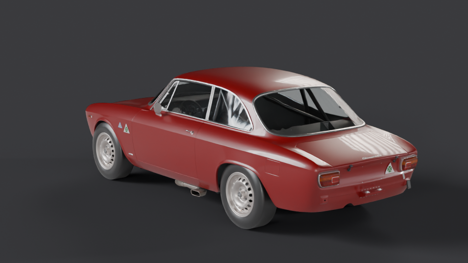 Alfa Romeo Giulia GTA Sprint — Trois-quarts arrière