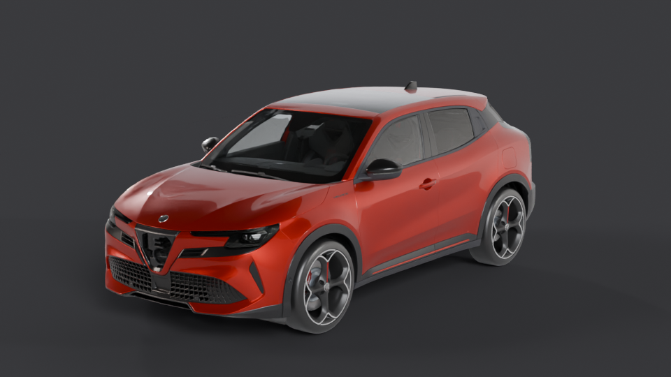 Alfa Romeo Junior — Trois-quarts avant