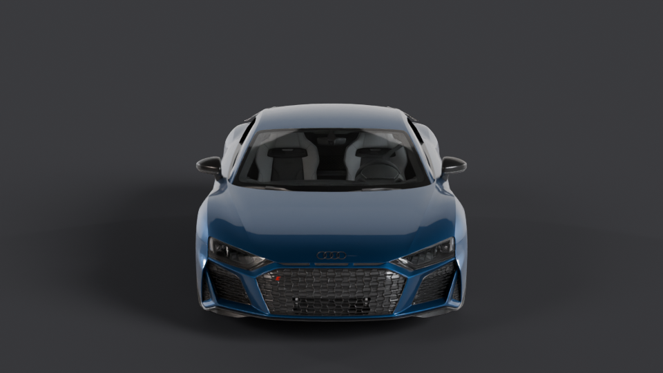 Audi R8 V10 Performance en rotation