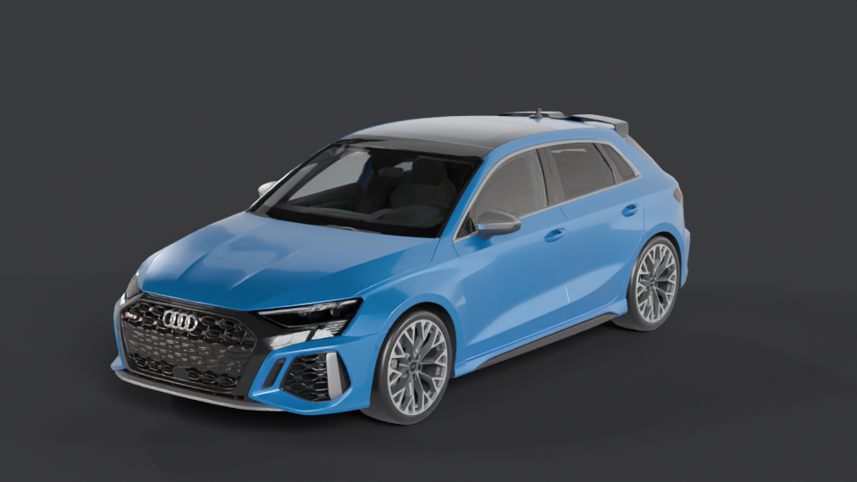 Audi RS 3 Sportback — Trois-quarts avant