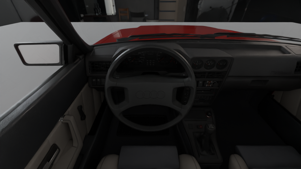 Audi Sport Quattro — Intérieur