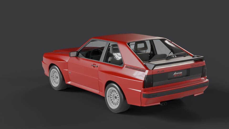 Audi Sport Quattro — Trois-quarts arrière