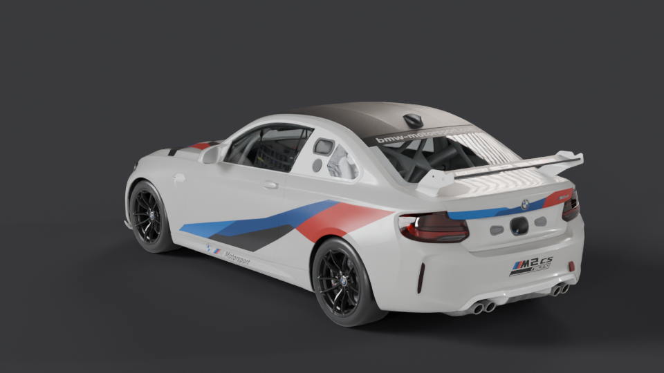 BMW M2 CS Racing — Trois-quarts arrière