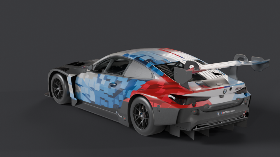 BMW M4 GT3 — Trois-quarts arrière