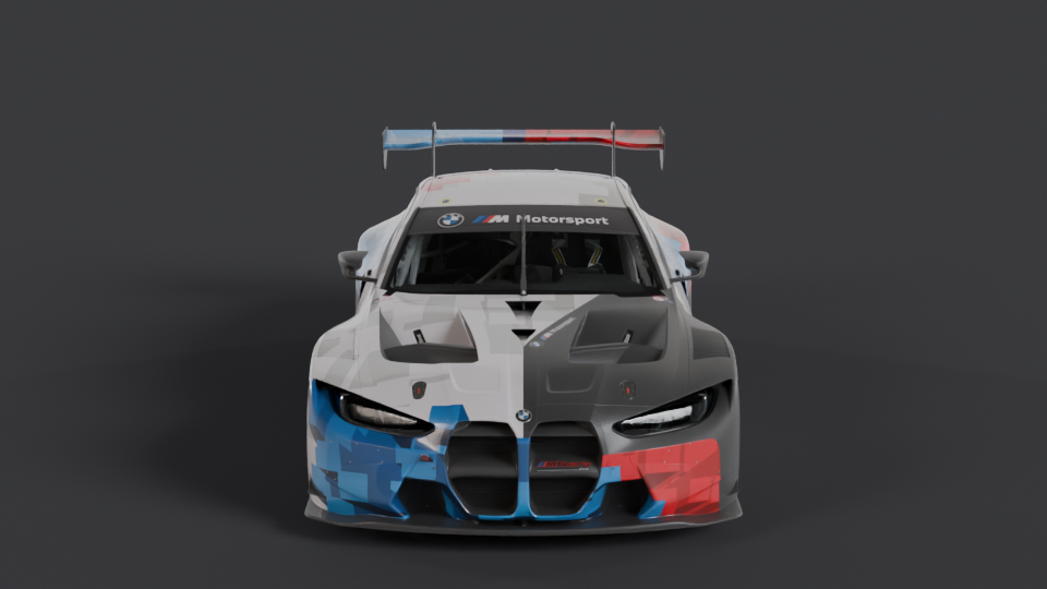 BMW M4 GT3 en rotation