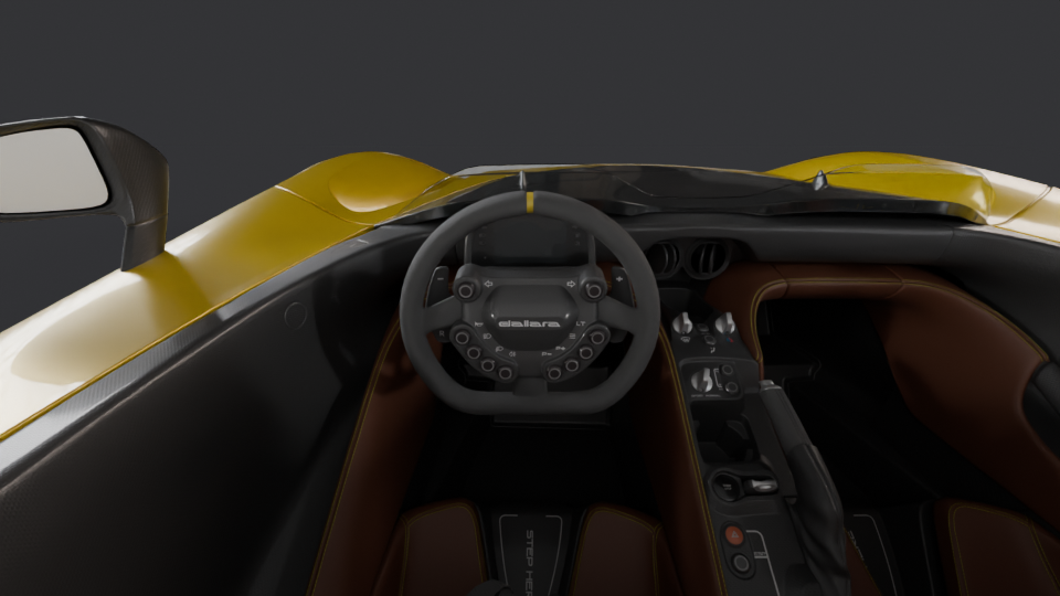 Dallara Stradale Coupe — Intérieur