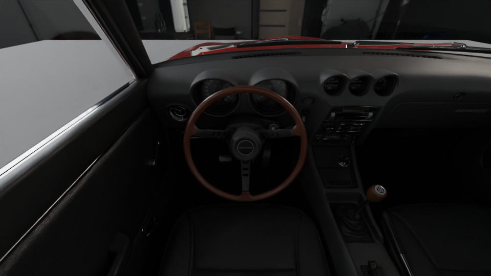 Datsun 240Z Fairlady — Intérieur