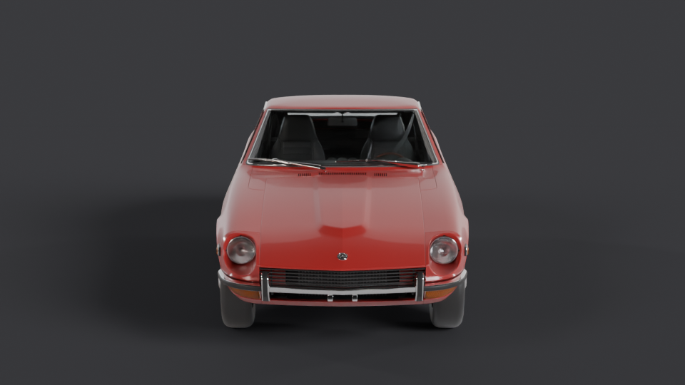 Datsun 240Z Fairlady en rotation