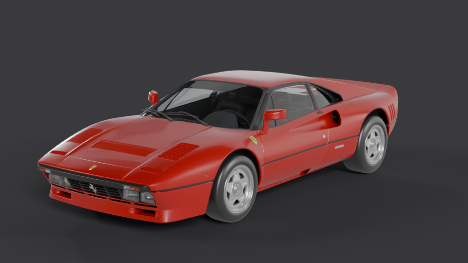 Ferrari 288 GTO — Trois-quarts avant