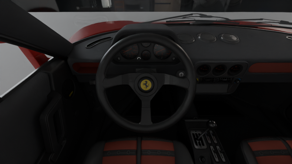 Ferrari 288 GTO — Intérieur