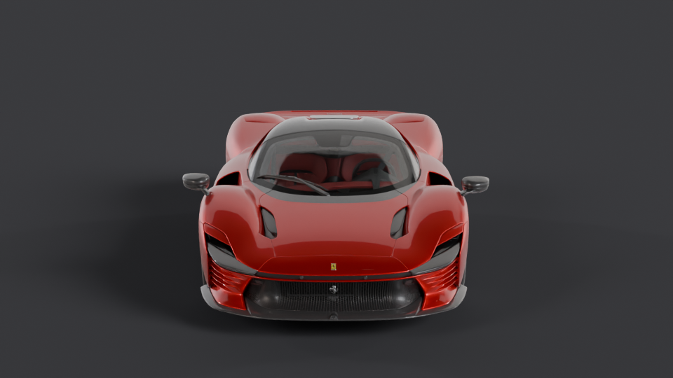 Ferrari Daytona SP3 en rotation
