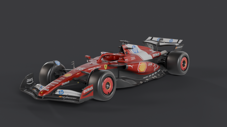 Ferrari SF 25 — Trois-quarts avant