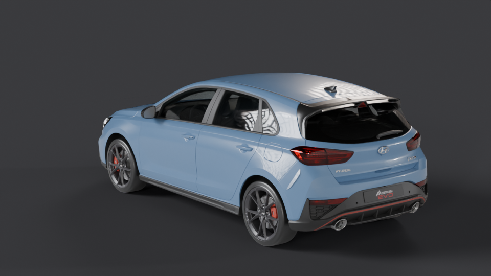 Hyundai i30 N HB — Trois-quarts arrière