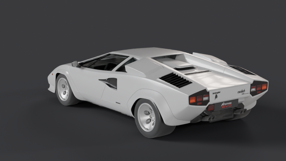 Lamborghini Countach — Trois-quarts arrière