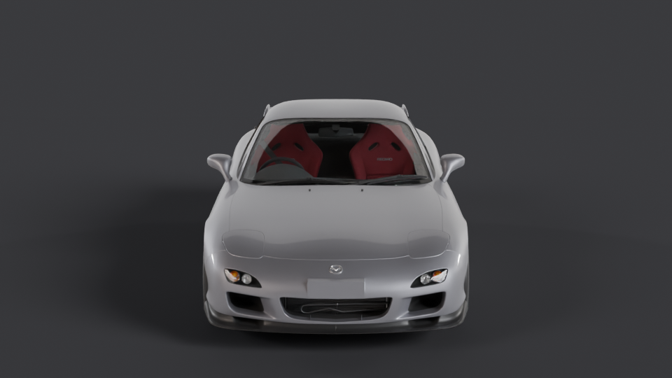 Mazda RX-7 FD en rotation