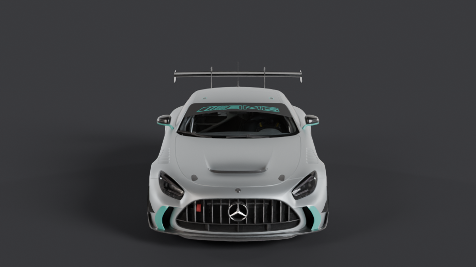 Mercedes AMG GT2 en rotation