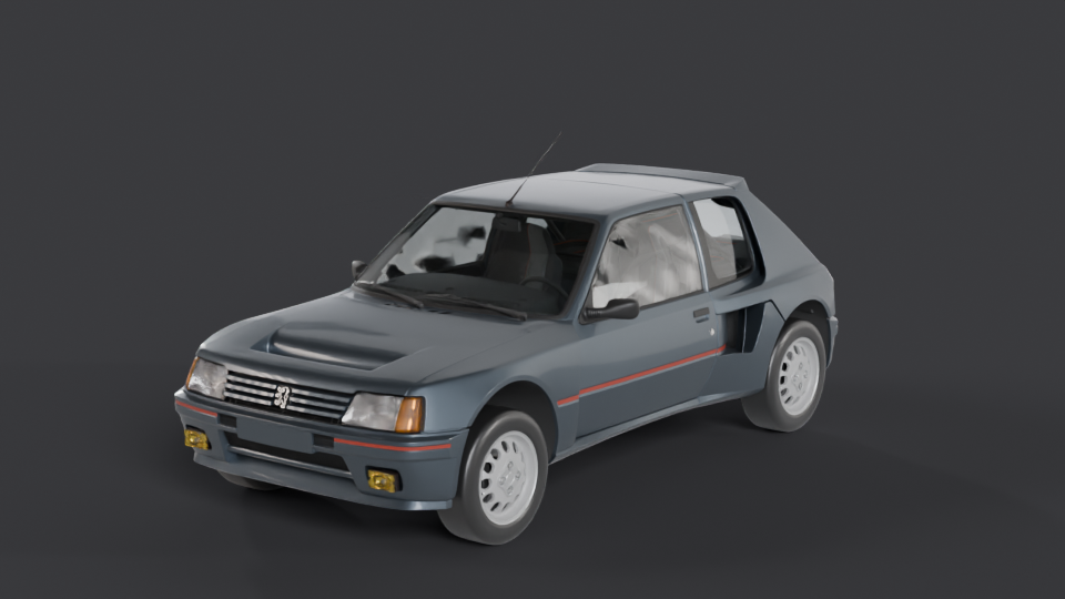 Peugeot 205 T16 — Trois-quarts avant