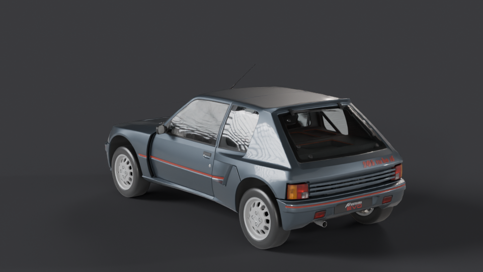 Peugeot 205 T16 — Trois-quarts arrière