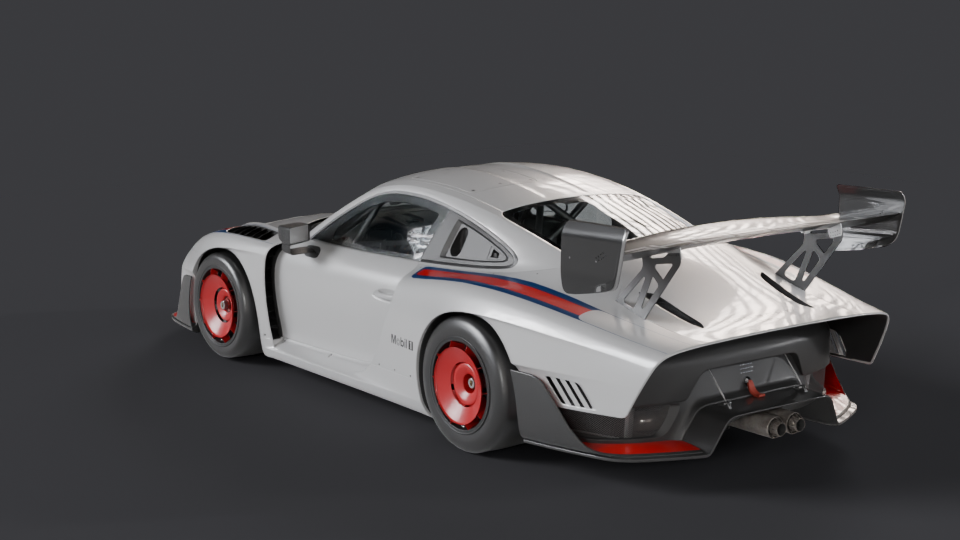 Porsche 935 — Trois-quarts arrière