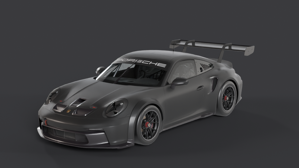 Porsche 992 GT3 CUP — Trois-quarts avant