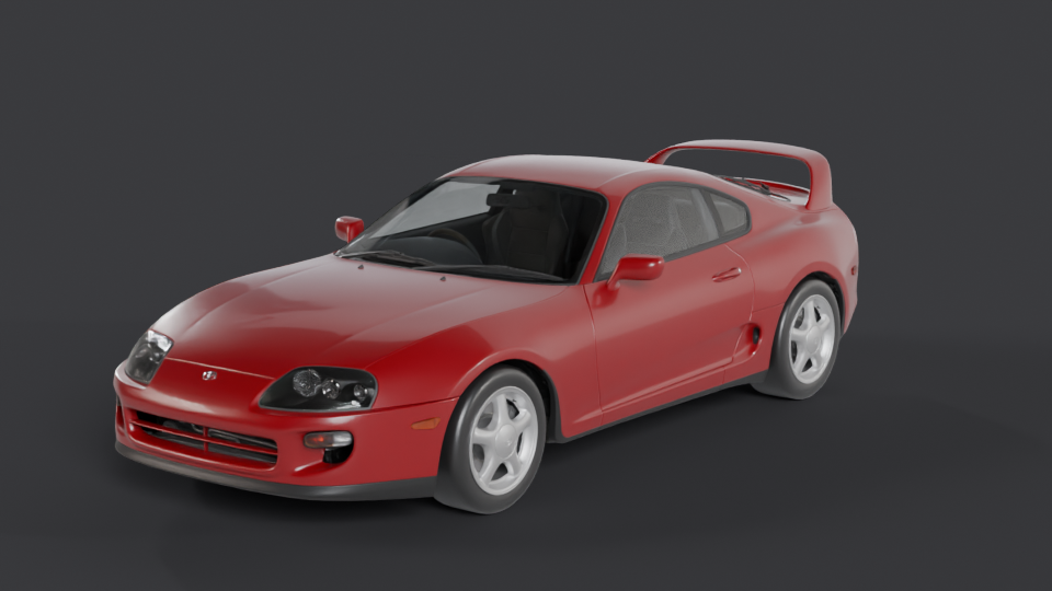 Toyota Supra MKIV — Trois-quarts avant