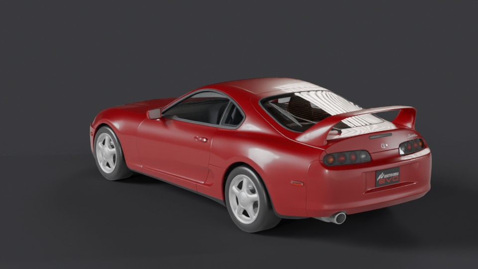 Toyota Supra MKIV — Trois-quarts arrière