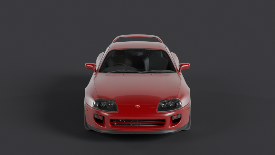 Toyota Supra MKIV en rotation