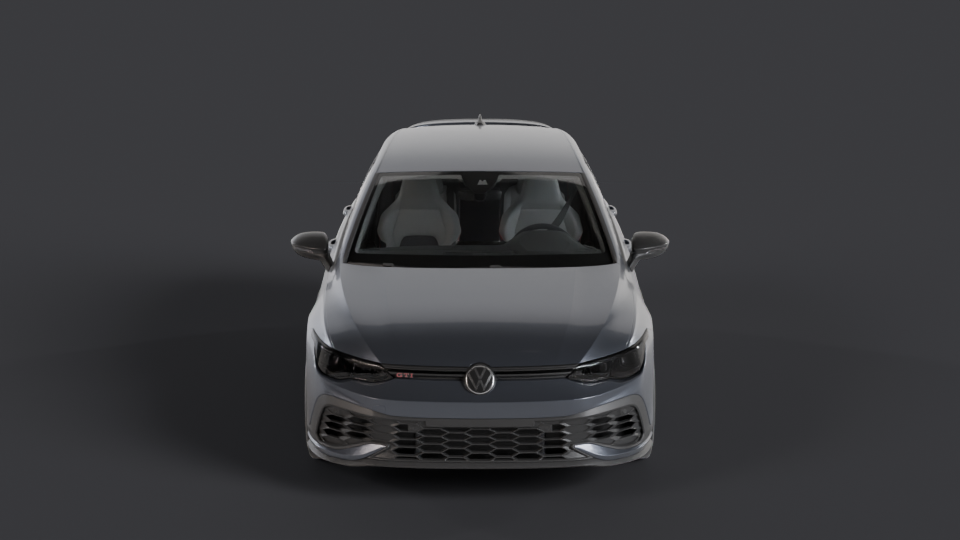 Volkswagen Golf GTI MK8 en rotation